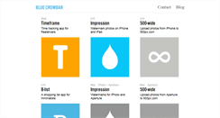 Desktop Screenshot of bluecrowbar.com